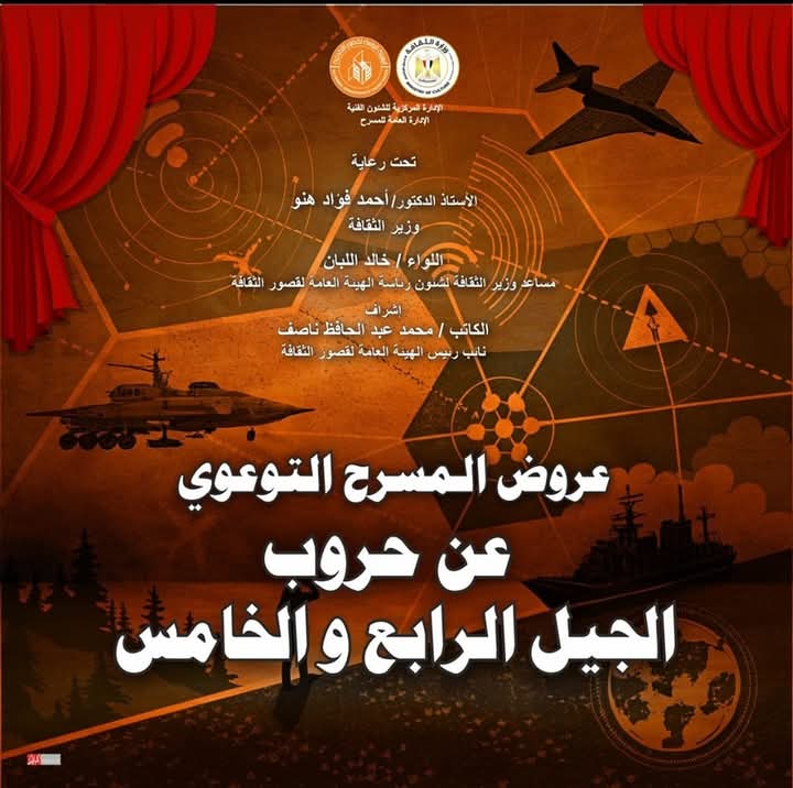 تنطلق غدا من الإسماعيلية.. قصور الثقافة تقدم 10 عروض مسرحية ضمن مشروع المسرح التوعوي 